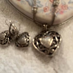 Brighton necklace & matching earrings